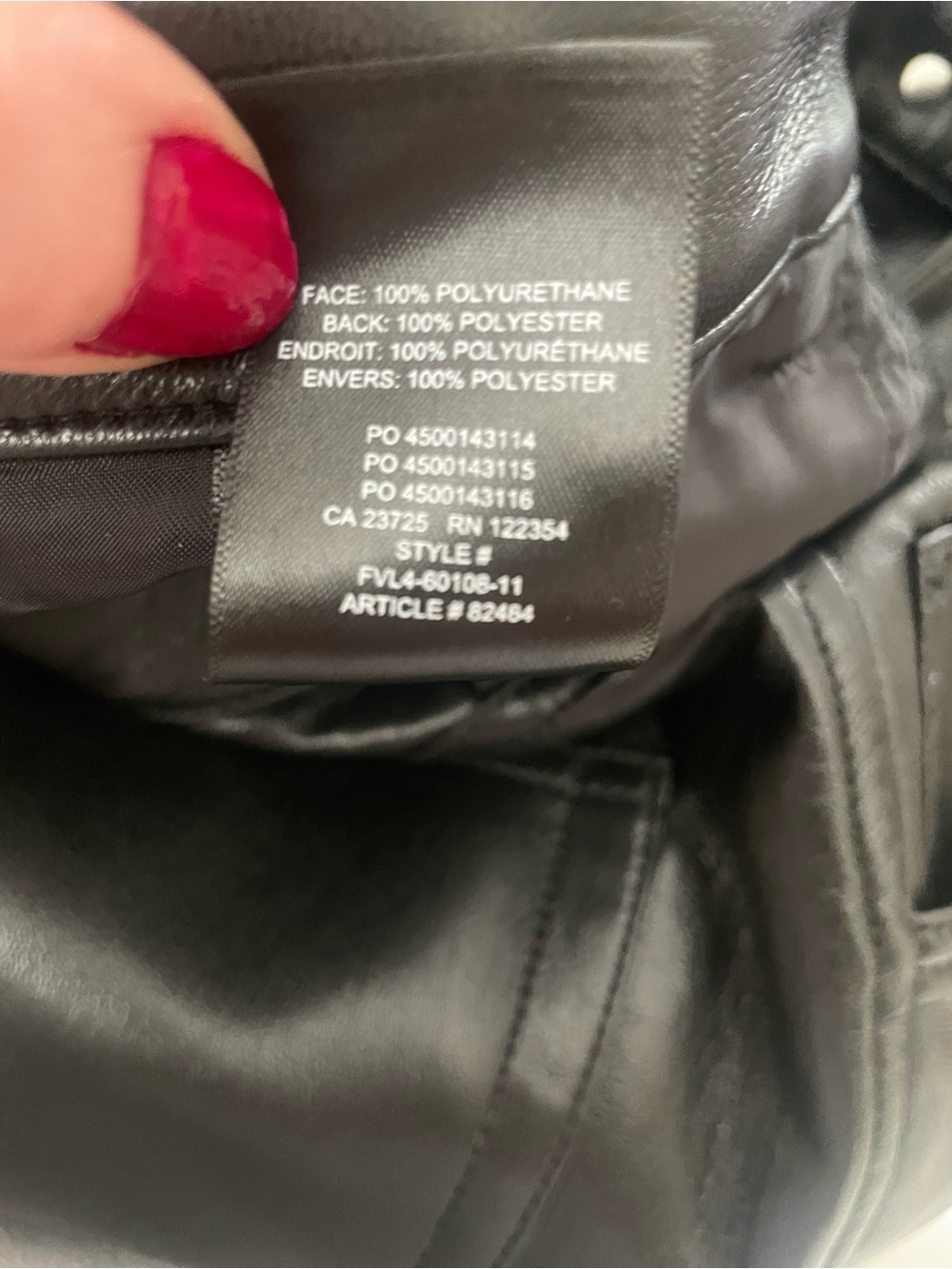 Wilfred Melina High-Waist Faux Leather Pants - Black - Picture 7 of 7